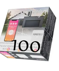 Remootio Wifi Kapunyitó 2 kapura - 100 felhasználós
