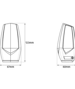Alternative view of Motorline Professional MP205 Sárga villogó ledes 12V-230V ac/dc