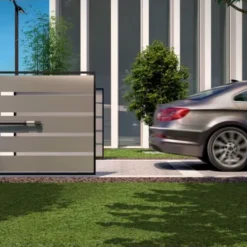 Alternative view of Motorline Lince 400 - Kétszárnyú kapunyitó szett 230V