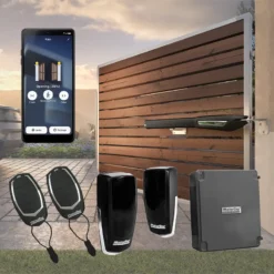 Alternative view of Motorline Persa 400 - 230v szárnyaskapu nyitó szett