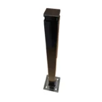 Fotocella oszlop porfestett acél fekete 50 cm - Image 3