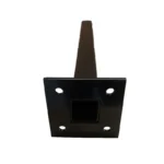 Fotocella oszlop porfestett acél fekete 50 cm - Image 2