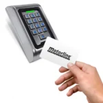 Motorline TEC 100 RFID-kártya olvasó, számkódos nyitó, beléptető