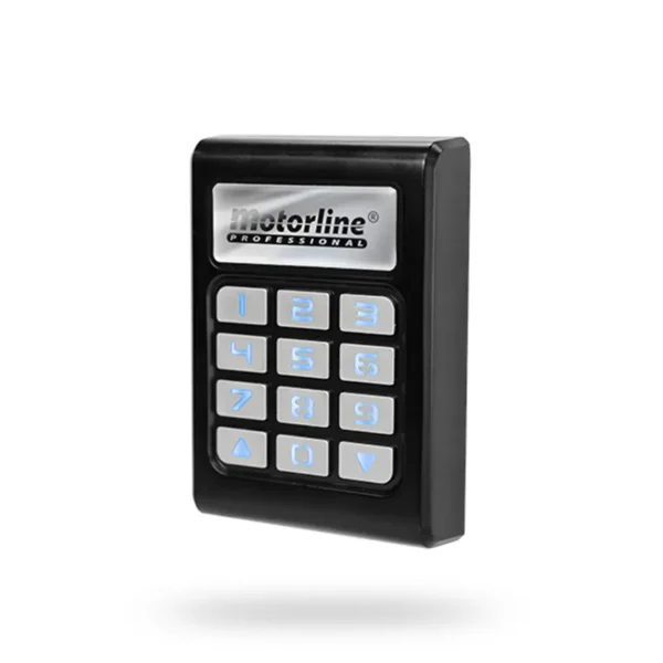 Motorline TEC2 számkódos fali kapunyitó 2 csatornás elemes